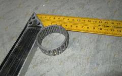 Подшипник игольчатый шестерни промежуточной задней передачи КПП HW18709 HOWO AZ9003395320