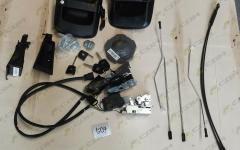 Замок двери в сборе комлект на кабину HOWO T5G/C7H SITRAK 812W97100-6193